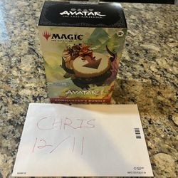 MTG Magic The gathering Avatar The Last Air Bender Commander Bundle