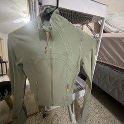 Lululemon Define Jacket Sage Green and Lilac