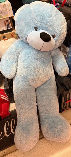 5 foot blue bear