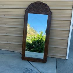 Oak Mirror