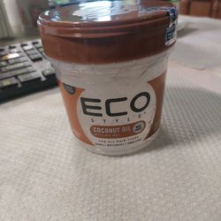 ECO Style Coconut Oil  Styling Gel For All Hair Types. Max Hold Buy One Get One Free