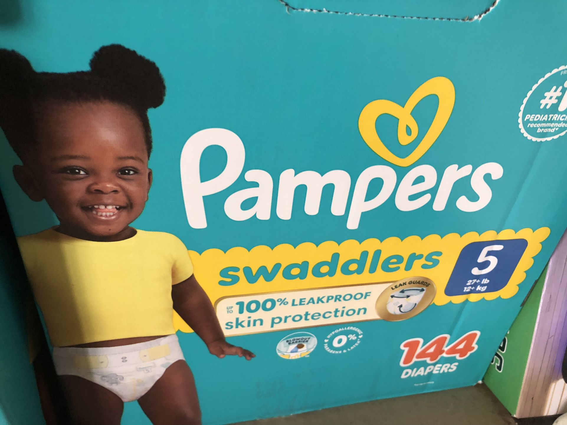 Baby Diapers #5 Pampers Name Brand Excellent For Babies