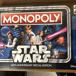 Star Wars Monopoly 40th Anniversary Edition