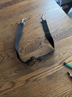 Adj Seat Belt Safety Leash Car Safety Durable Black