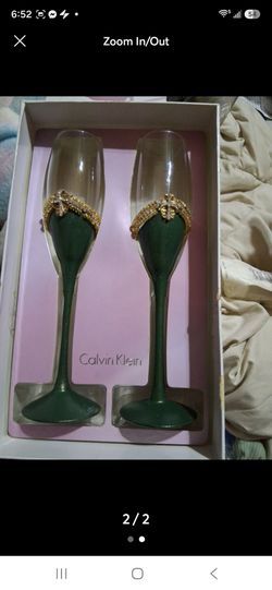Calvin Klein Champagne Flutes Set of 2