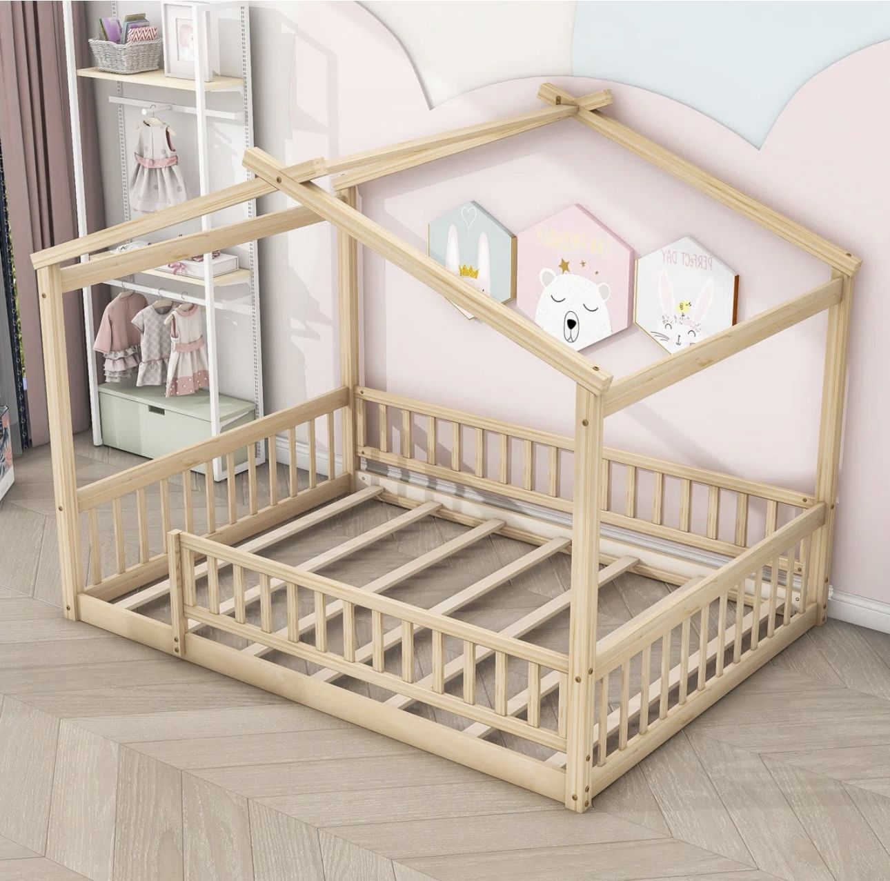 Montessori Style House Bed 