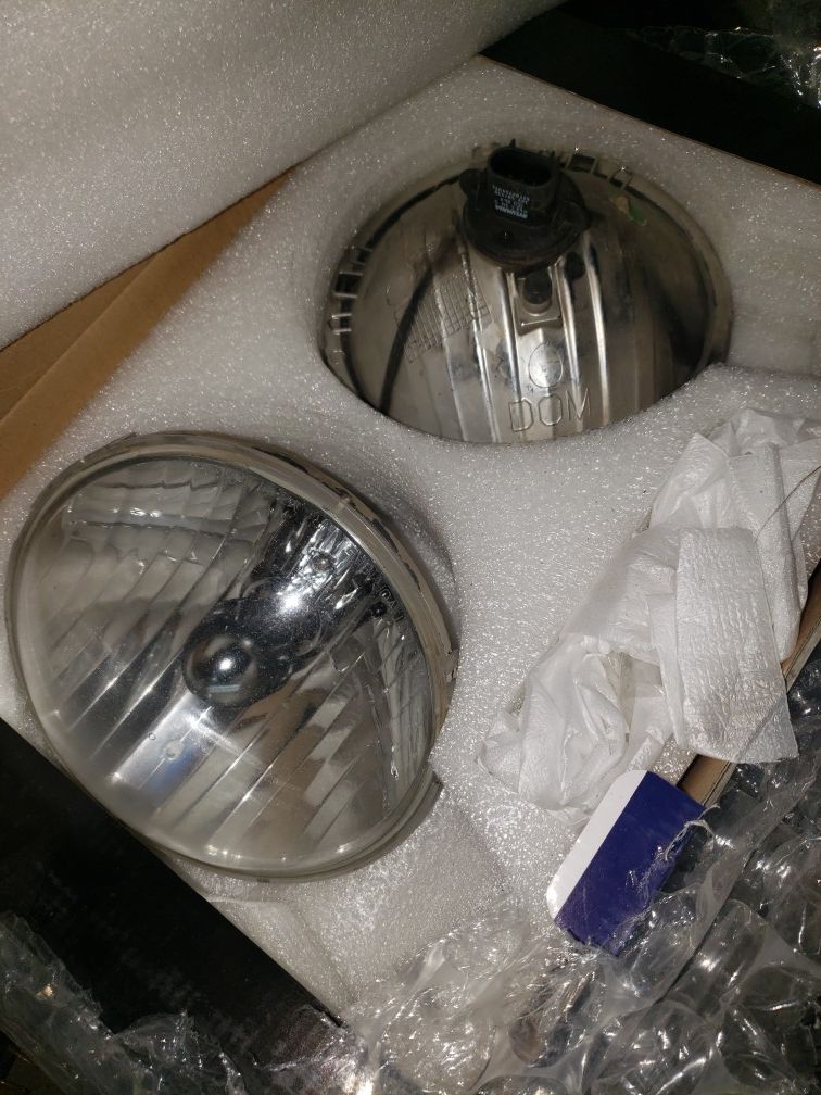 Jeep headlights 7 inch round