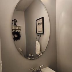 Oval Mirror