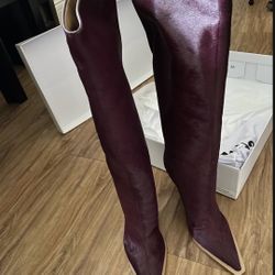 Calf Hair Boots 
