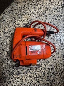 Black and Decker jigsaw