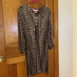 Leopard Print Michael Kors Dress 