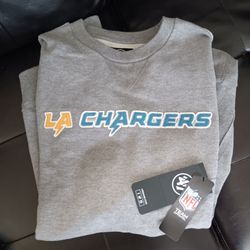 XXL Los Angeles Chargers Men's 47 Brand Pullover Sweater