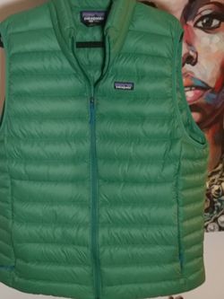 Patagonia Down Sweater Vest Green