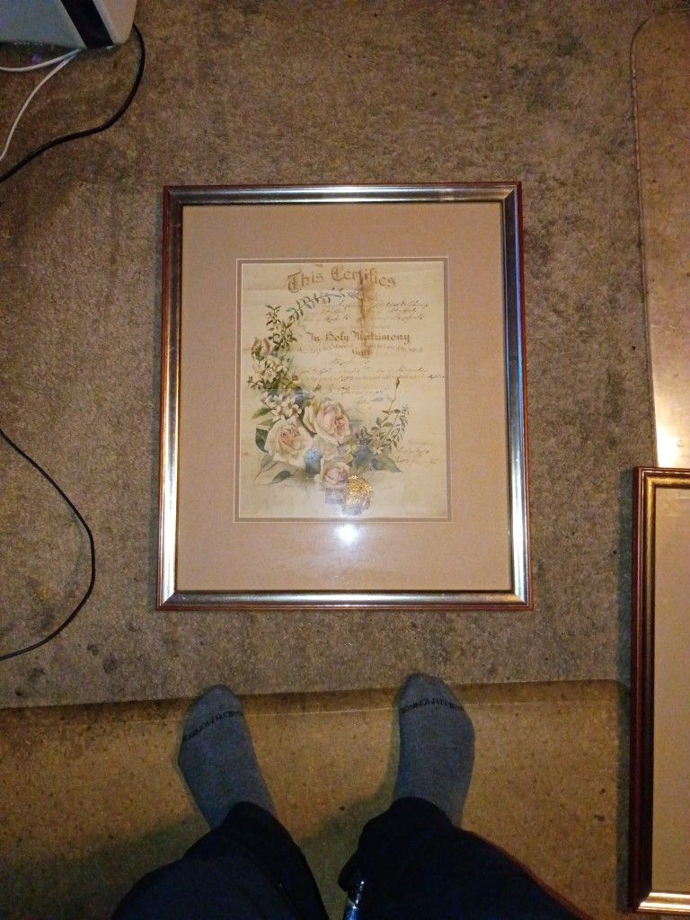 Vintage Wedding Promise.