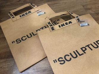 Virgil abloh Ikea Markerad medium bag