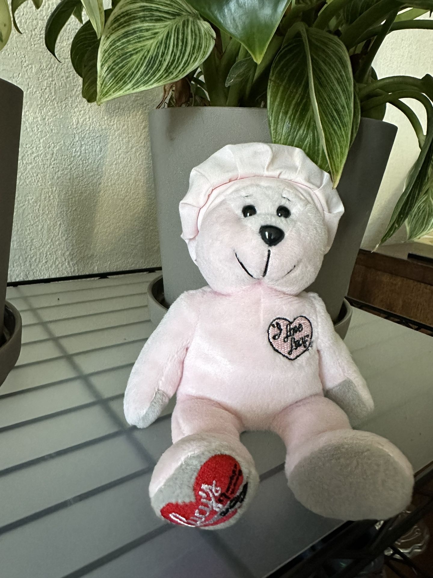 I Love Lucy Beanie Baby Bear