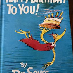 Dr Seuss Happy Birthday To You New