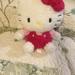 Hello Kitty Fuzzy Plush