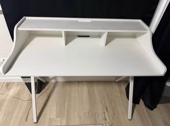 White desk