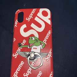 Supreme IPhone XR Case Custom Made