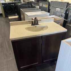 Brand New 36” Vanity With Or Without Top