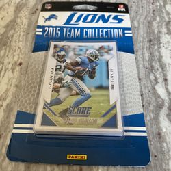 2015 Unopened  Lions Team Collection 