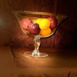 Genuine Princess House Crystal Fruit Bowl