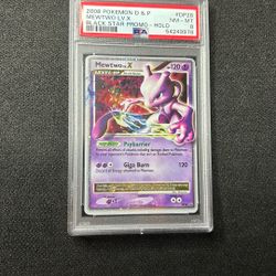 Mewtwo Lv X Psa 8 Pokemon