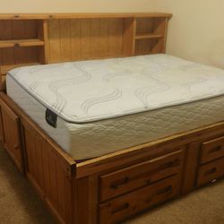 Full Bed With Storage.