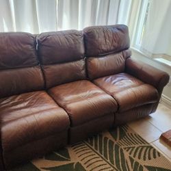 Leather Couch Set