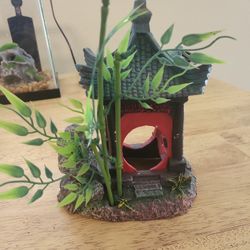 Japanese Style Fish Tank Decor
