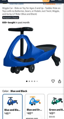 Wiggle Car Ride on Scooter
