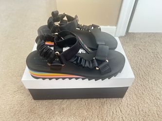 Kurt Geiger London Black Platform Sandals