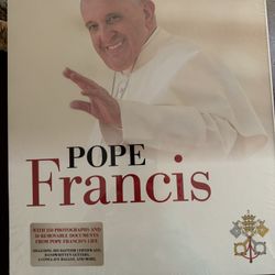Pope Francis illustrated biography Religious Keepsake Coffee Table book 