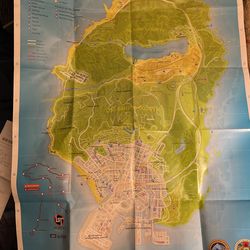 Physical Location Map of Los Santos