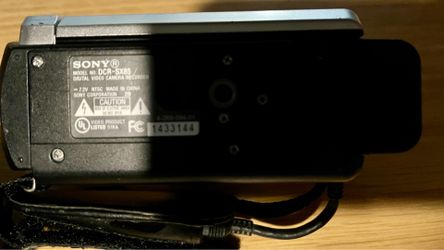 Sony Handycam DCR-SX85 Black Video Digital Camcorder 70x Zoom w/Battery
