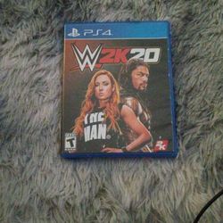 Wwe 2k20  For PlayStation 4 Works Great 