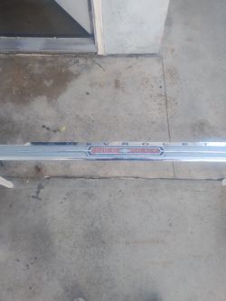 1965 Chevy Nova Rear Trunk Emblem Original