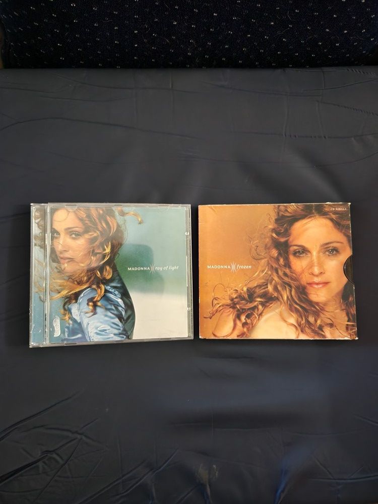 Madonna "Ray Of Light" CD & "Frozen"  2-Track CD Single