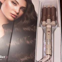 Ripple Effect Curling Iron