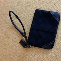 Coach Wristlet Black
