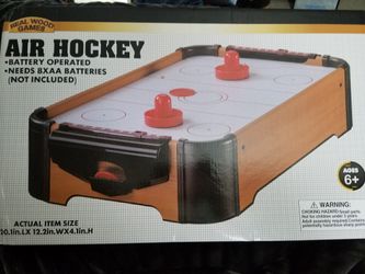 Air hockey table