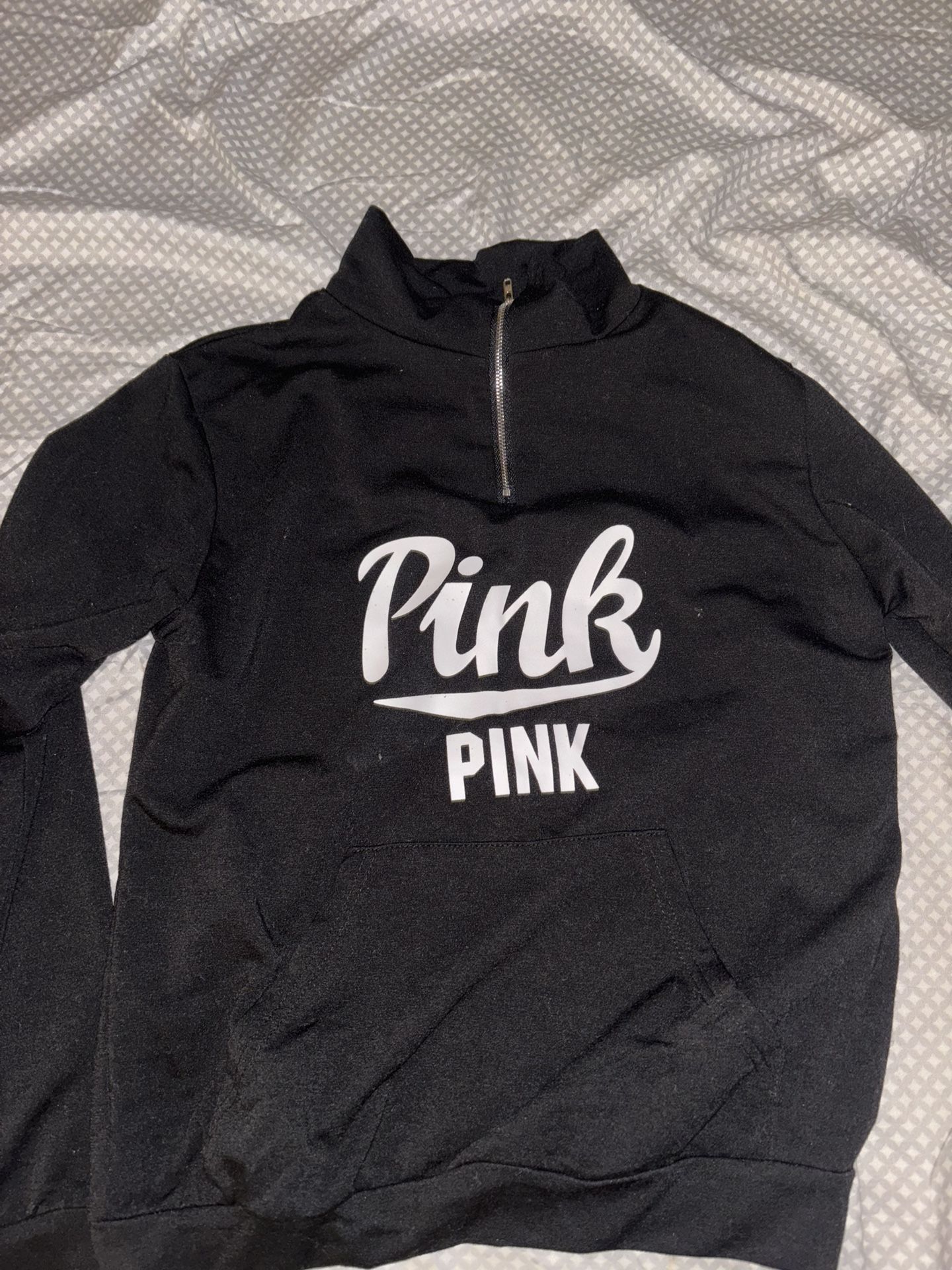 Pink Quarter Zip