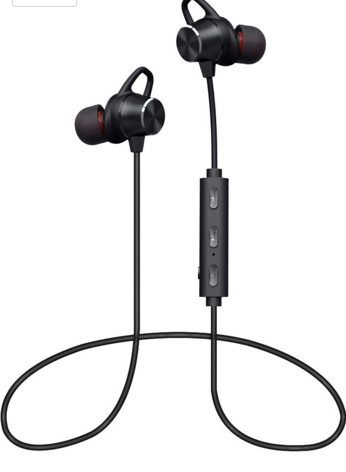 Bluetooth Headphones, GRDE Wireless Magnetic Earbuds Stereo In-Ear Earphones Noise Cancelling Running Headset with Mic for iPhone 7 Plus Samsung Gala