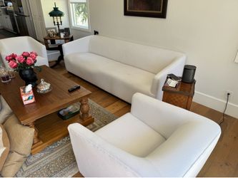 3 seater sofa and 2 singles