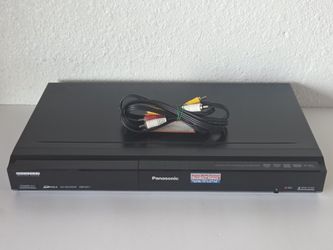 Panasonic DMR-EZ17 DVD Recorder/Player With AV Cables