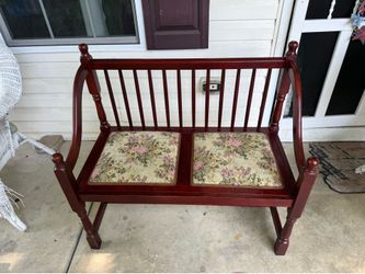 Vintage patio bench