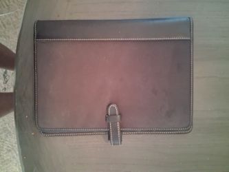Vintage coach padfilo black