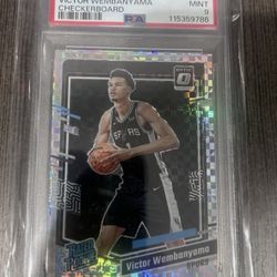 Victor Wembanyama Graded PSA-9 Card 