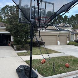 Basketball Hoop And Shooting Net